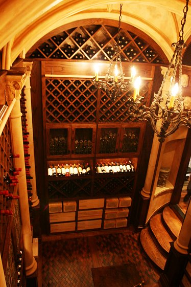 Wine Room Looking Down